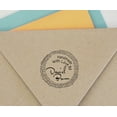 thumbnail image 4 of Printtoo Round Custom Rubber Stamp Self Inking Handmade By Personalized Stamper Envelope Seal, 4 of 6