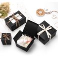 thumbnail image 4 of ANHXN Gift Boxes with Lids Groomsmen Proposal Cardboard Craft Small Gift Box for Christmas, Wedding, Graduation, Holiday, Birthday Presents Packaging。Different specifications to choose from, 4 of 7