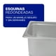 thumbnail image 4 of Inserto de acero inoxidable, tamaño entero (33 x 53.5 cm), altura 6 pulgadas. INAE-6 Rhino Caledonia INAE-6, 4 of 6