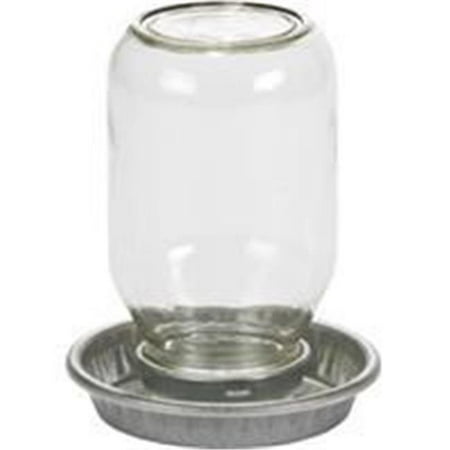 UPC: 0084369173636 | LITTLE GIANT MASON JAR BABY CHICK WATERER CLEAR 1 QUART