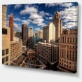thumbnail image 2 of Amazing Urban City With Skyline - Extra Large Canvas Art Print, 2 of 4