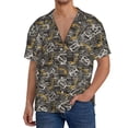 thumbnail image 1 of Fotbe Hockey1 Camisa Estampada de Manga Corta para Hombre, Casual de Verano, Estilo Playero, Sin Arrugas-X-Large, 1 of 5