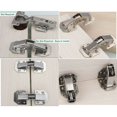 thumbnail image 5 of 4Pcs 90 Degree Easy to Install Concealed Kitchen Cabinet/Cabinet Arched Hinges, 5 of 5
