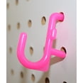thumbnail image 6 of NON-Locking J Style Plastic Pegboard Hooks Plastic Pegboard Hooks - Crafts / Tools -Multi-Quantity packs, 6 of 8
