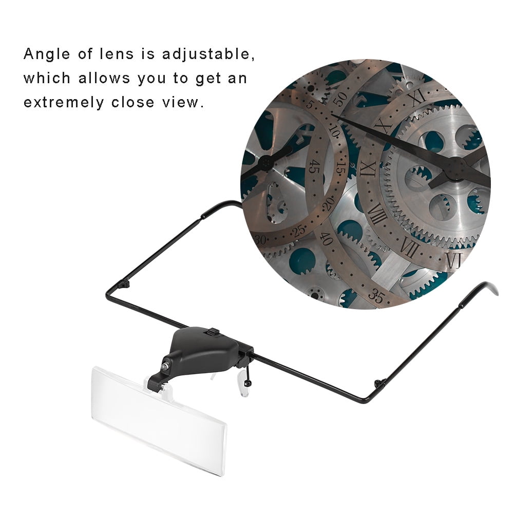 Easy To Carry Watch Repair Magnifier Magnifying Eye Glasses, Eye