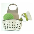 thumbnail image 5 of Casabella Sink Sider Faucet Caddy Sponge Holder,White & Grey, 5 of 5