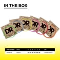 thumbnail image 2 of Cuerdas para bajo eléctrico DR Strings HI-DEF NEON NMCB6-30, 2 of 8