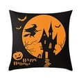 thumbnail image 1 of TUWABEII Housse de Coussin d'Halloween 1 Pce Housse de Coussin Décorative pour Canapé, 1 of 2