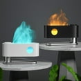 thumbnail image 1 of Humidificador de Aromaterapia, Efecto de Simulación de Llama, Funcionamiento Silencioso, Amplio Rango de Difusión, Modo de Pulverización Intermitente, Decoración para El Hogar y La Oficina,, 1 of 7