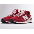 thumbnail image 4 of NEW BALANCE U574 MENS SIZE 17 OR 18 RED WHITE CLASSIC RUNNING SHOE SNEAKER, 4 of 6