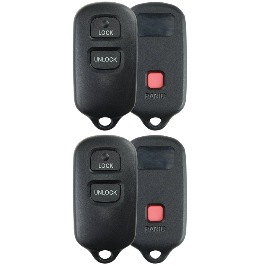 Pack of 2 KeylessOption Keyless Entry Remote Control Car Key Fob Replacement for GQ43VT14T