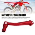 thumbnail image 3 of Palanca De Cambio De Marchas De Motocicleta, Mecanizado Fino Palanca De Cambio De Marchas De Motocicleta Color Rojo Amplia Compatibilidad Para 110ml 125ml 140ml Motocross, 3 of 7