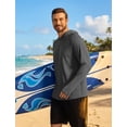 thumbnail image 4 of COOFANDY Men' UPF 50+ Fishing Shirt Long Sleeve UV SPF Sun Protection Hoodies Lightweight Rash Guard for Hiking Outdoor, 4 of 6