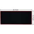 thumbnail image 2 of Gaming , Large XL, s for Computers, Large Extended Gaming Keyboard s, Big Desk Mouse Mat Designed for Gaming Surface/Office, Stitched Edges (Black), 2 of 6