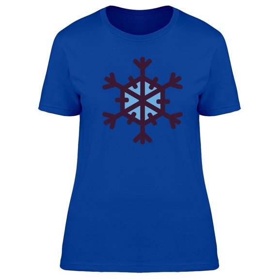 Snowflame Minimal Art Tee Women's -Image by Shutterstock