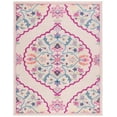 thumbnail image 2 of SAFAVIEH Bellagio Rio Floral Wool Area Rug, Light Pink/Multi, 8'9" x 12', 2 of 11