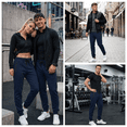thumbnail image 4 of Men's Sweatpants Joggers Lightweight Elastic Waist Athletic Workout Gym Running Sweat Pants with Pockets, 4 of 9