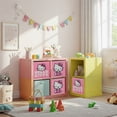 thumbnail image 4 of Hello Kitty Kids' Toy Storage Cubes, 4-Pack, 10" x 10", 4 of 7