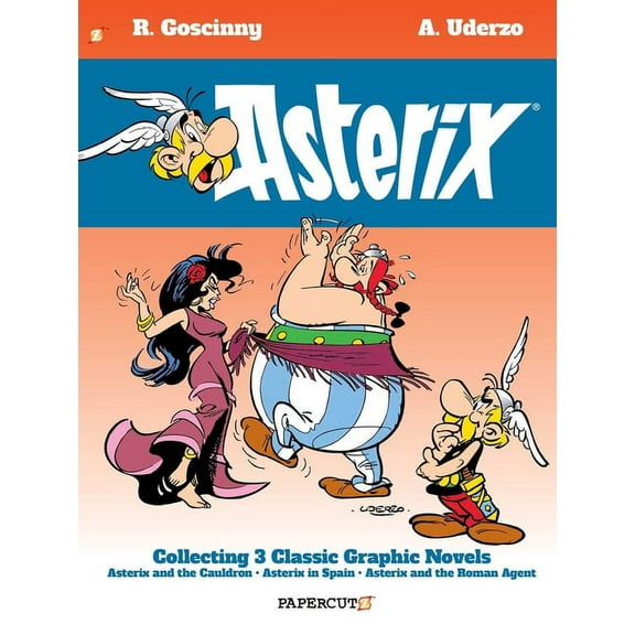 Asterix Omnibus Asterix Omnibus Vol. 5: Collecting Asterix and the Cauldron, Asterix in Spain, and Asterix and the Roman Agent, Book 5, (Hardcover)
