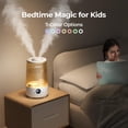 thumbnail image 5 of Homvana Humidificadores para recámara y hogar, 3.6 L Cool Mist parte superior-Fill 34H Super Long Time, Silencioso 23dB, Humidificador de bebé, Difusor de aceite para habitación grande, plantas, 5 of 5