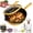 B, variant on 12 Inch Titanium Alloy Non Stick Pot with Lid with Steamer, Titanium Frying Pan & Steamer Set with Ergonomic Stay-Cool Handle, Deep Saute Pan with Ceramic Coating, Induction & Gas Compatible (A)