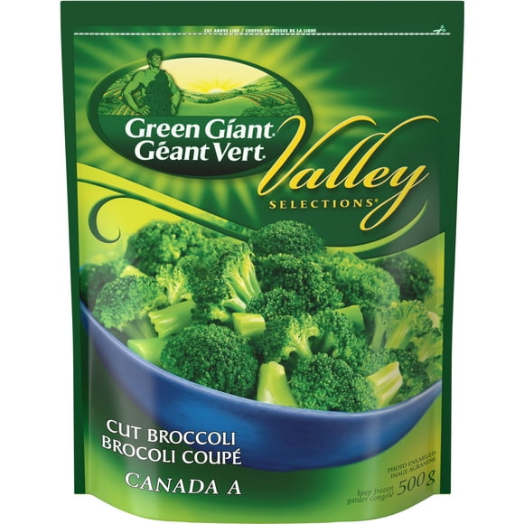 Brocoli Coupé Valley Selections Géant Vert, 500 g Brocoli Coupé Valley Selections 500g