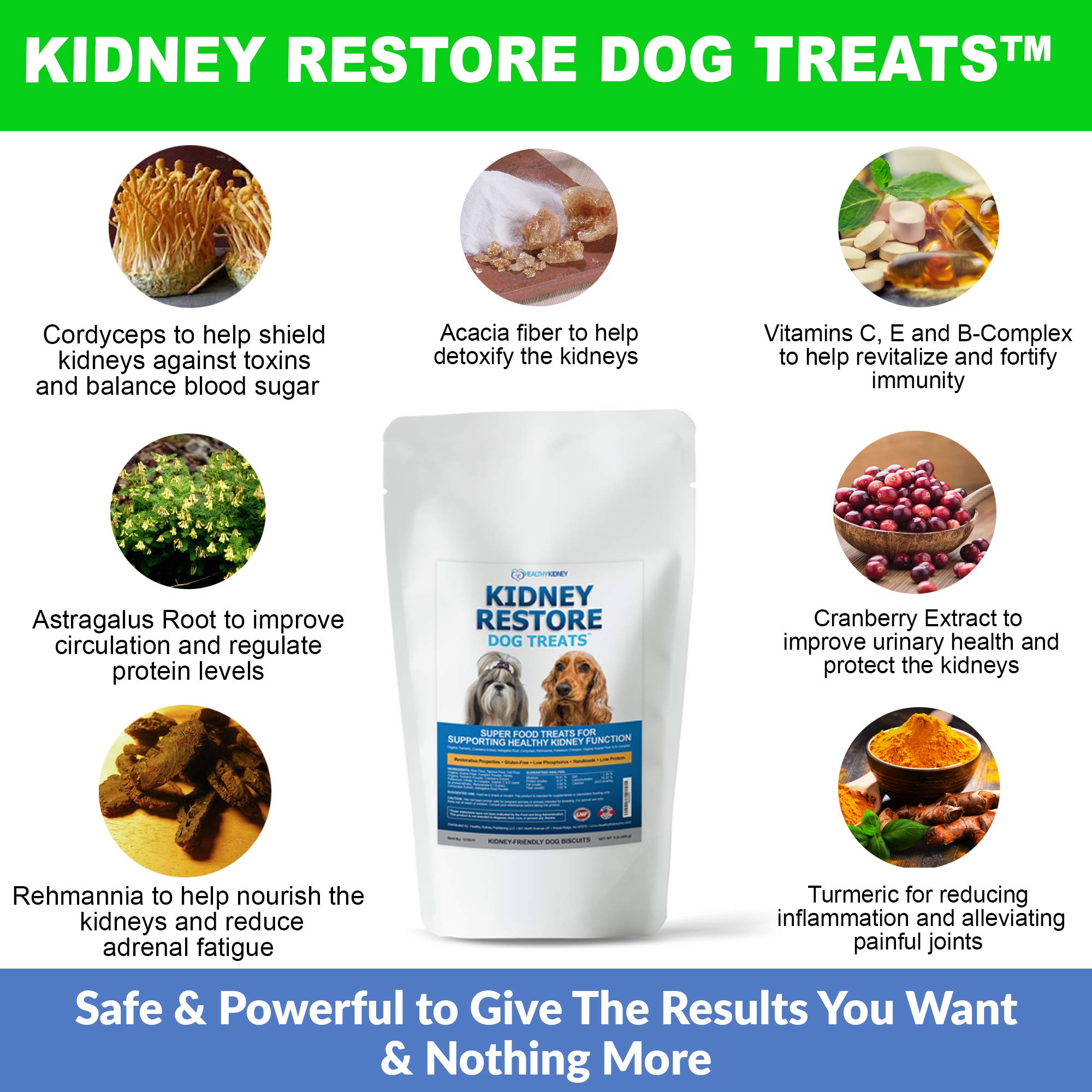 Kidney friendly dog treat recipes hot sale