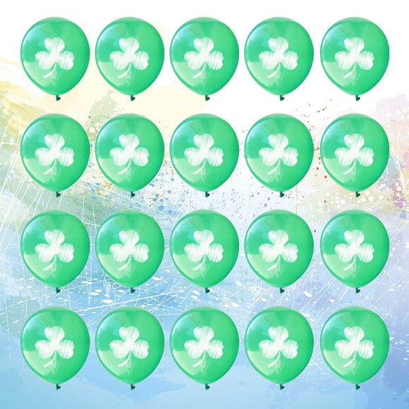 Hytrove 20Ud De Látex Color Verde Para Creativa En Eventos Y Celebraciones