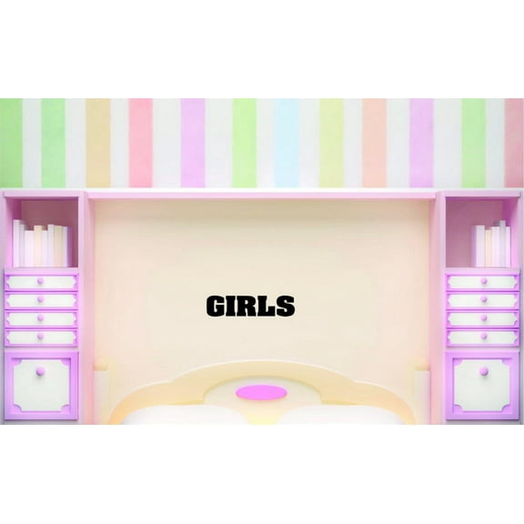 Wall Design Pieces Girls Teen Girl Saying Quote 10x40 Inches