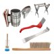 thumbnail image 4 of 6 piezas de accesorios de apicultura, juego de herramientas de apicultura, suministros de apicultura de alta resistencia, Kits de inicio para, 4 of 9
