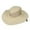 Beige, variant on Bucket Hats Outdoor Solid Color Cap Fisherman Cap Fishing Cap Sun Visor Cap Mountaineering Net Cap Black