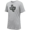 thumbnail image 2 of Unisex Stadium Essentials Gray San Antonio Spurs Primary Logo T-Shirt, 2 of 3