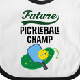 thumbnail image 4 of Inktastic Future Pickleball Champ Boys or Girls Baby Bib, 4 of 4