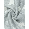 thumbnail image 5 of DARING DIVA Women's Sleepwear Soft Modal Lounge Pajama Set Gray Star XS, 5 of 6