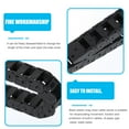 thumbnail image 3 of KAKOWELY Portacables Negro De Nylon Con Desmontable Ideal Para Maquinaria Industrial, 3 of 6