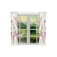 thumbnail image 3 of MKHERT Romantic Paris Window Curtains Kitchen Curtain Room Bedroom Drapes Curtains 26x39 inch, 2 Piece, 3 of 3