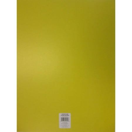 Ghostline Foam 15" x 20" Yellow Board Paper, 1 Each