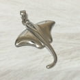 thumbnail image 3 of Unique Beautiful Hawaiian Large Stingray Necklace, Sterling Silver Sting Ray Pendant, N6110 Birthday Valentine Wife Mom Gift, Island Jewelry, 3 of 9