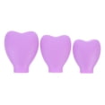 thumbnail image 1 of Shisuyan 3pcs Silicone Makeup Brush Covers For Travel Storage Organizers To Prolong Brush Life And Maintain Cleanliness, 1 of 8