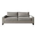 thumbnail image 3 of Castle Place Elegance Linen Upholstered Sofa, Grey, 3 of 7