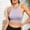 Watermelon Red, variant on YHAJDS Women Built in Bra Tank Tops Slim Cami Top Solid Color Round Neck Yoga Running Workout Sports Top