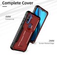 thumbnail image 5 of ExoGuard For Moto G Pure 2021 Case, Phone Case with Screen Protector and Kickstand (Red), 5 of 7