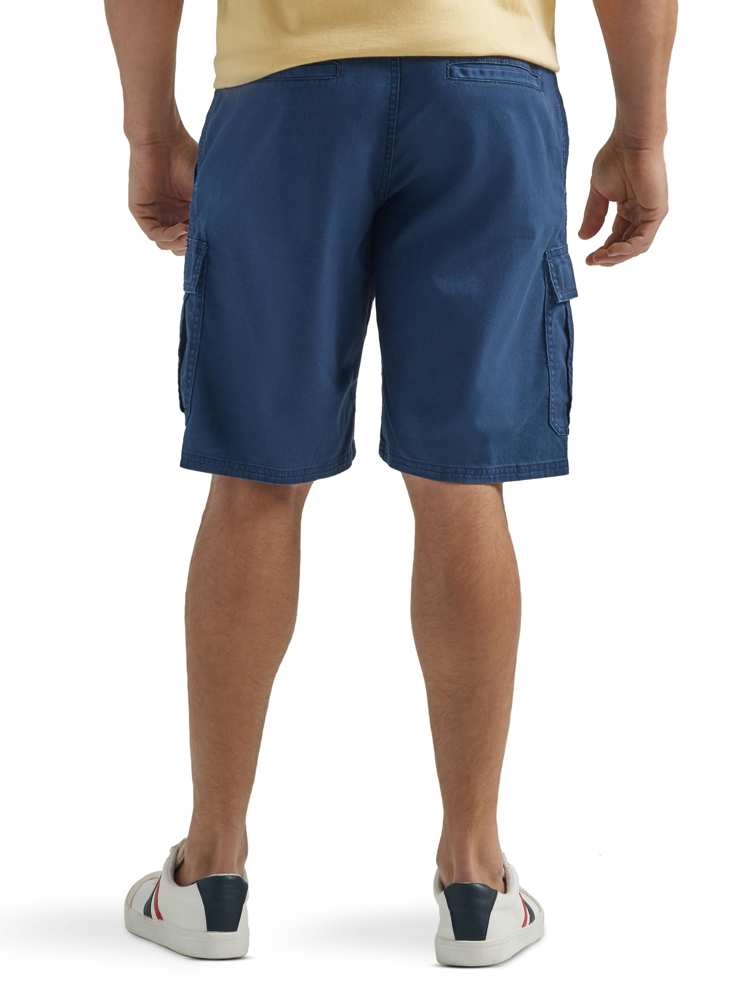 Wrangler Men's And Big Men's Relaxed Fit Stretch Cargo Shorts With Zip ...