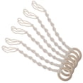 thumbnail image 3 of Raindrops Hanging Pot Holder Macrame Flowerpot Hanger Wood 6Pcs, 3 of 8