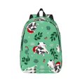 thumbnail image 2 of Rocae Christmas French Bulldog for Durable Canvas Backpack Leisure Large Bag Travel Rucksack Multi-function Backpack Small, 2 of 8