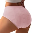 thumbnail image 3 of Xijirk Panties for Women,Fashion Underwear Low Waist Striped Briefs Comfortable Panties Soft Fabric for Casual Wear,Womens Underwear,Pink,XL, 3 of 6