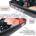thumbnail image 2 of Funda DONGKE para MacBook Air M4 de 13,6 pulgadas con Touch ID, 2 of 7