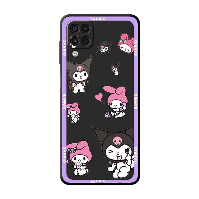 Funda de Hello Kitty Kuromi My Melody para Samsung Galaxy A52 A53 A12 A13 A32 A51 A50 A33 A71 A13 A21s A23 A32 A22 a34.