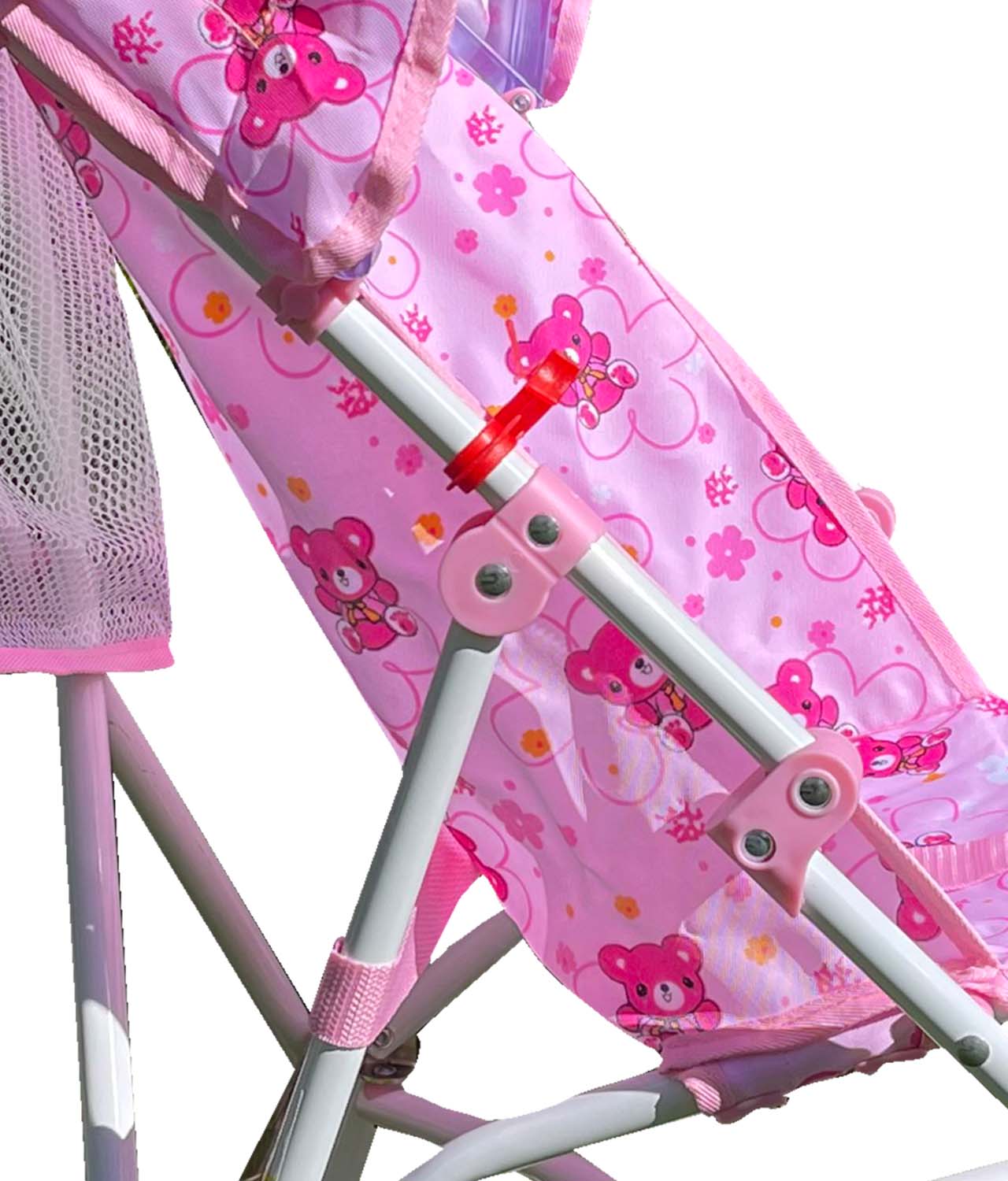 AmorosO Baby Stroller 12104R Lightweight Travel Umbrella Stroller for Toddler Pink