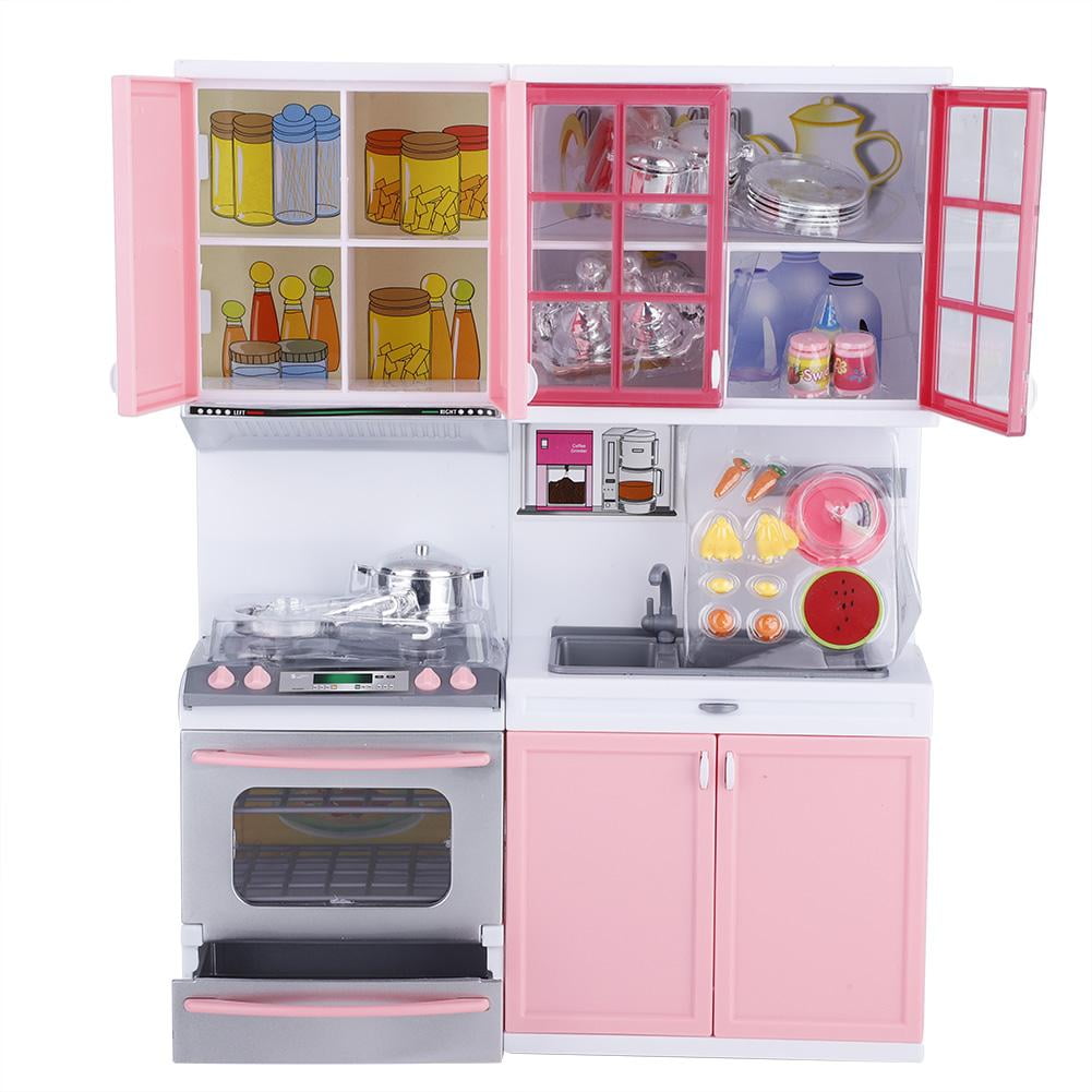 WALFRONT Mini  Kitchen  Pretend Role Play  Toy Set Funny 